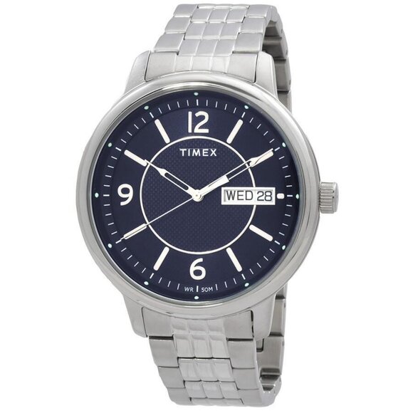 NWT Timex Fashion Men's Quartz Brass Authentic Watch - Picture 1 of 3